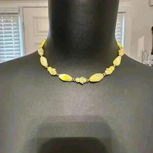 Vintage beaded choker necklace